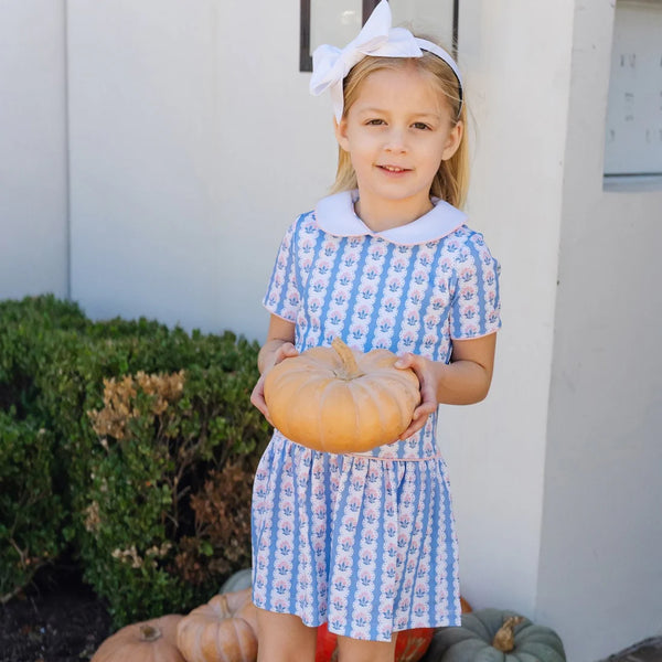 Libby Dress - Harvest Ribbon Floral