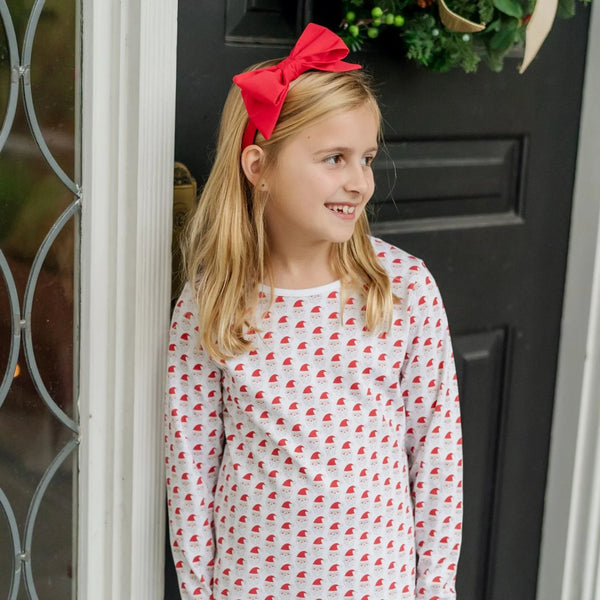Millie PJ Pant Set - Whimsical Santa