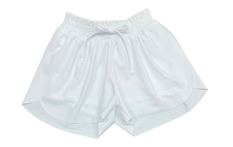 Butterfly Shorts- White