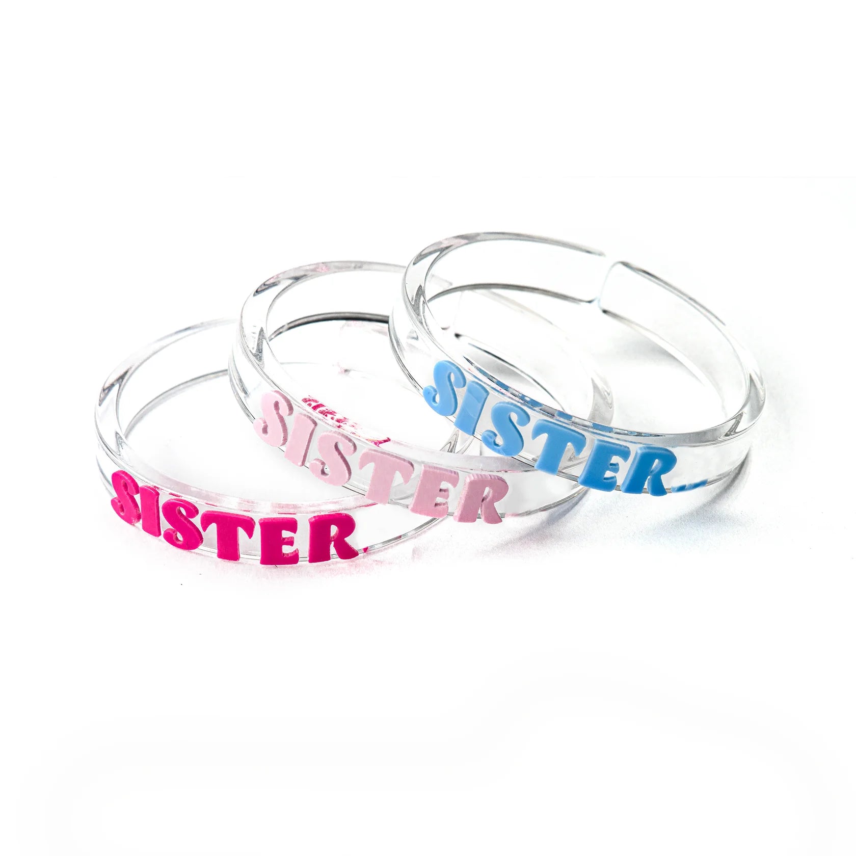 Set of 3 Bangles- Sister