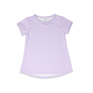 Bridget Basic T-Shirt- Lavender (4, 5/6)