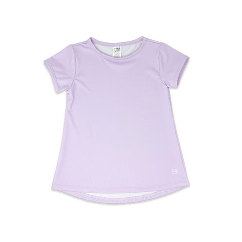 Bridget Basic T-Shirt- Lavender (4, 5/6)