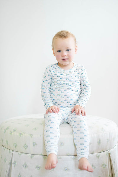 Construction Zone 2 Piece Pajama Set