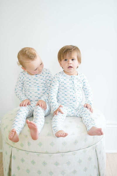 Construction Zone Sleep Romper