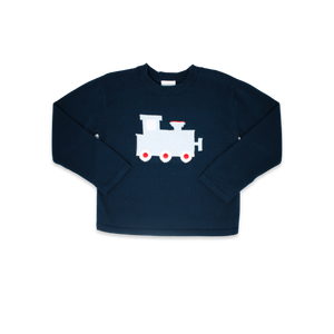 Cozy Up Sweater - Navy Train