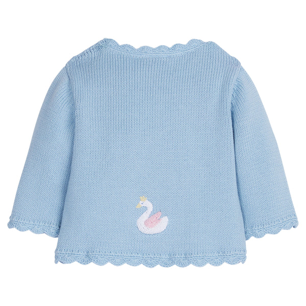 Crochet Sweater- Swan