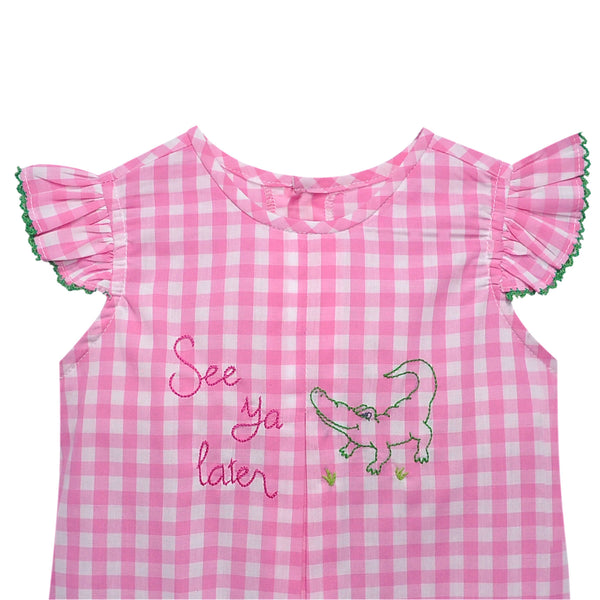 Charlotte Dress - See Ya Later Alligator