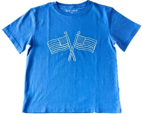 Royal Blue Flag T-Shirt (8/10)