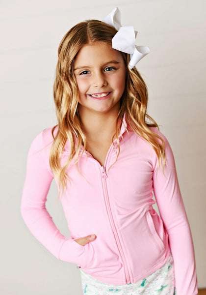 Bubblegum Pink Active Jacket
