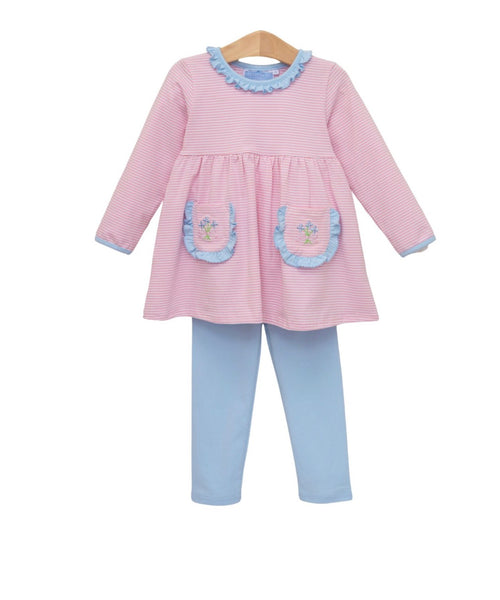 Floral Bouquet Pant Set