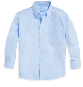 Poplin Buttondown Shirt - Blue