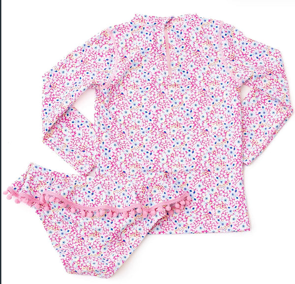 2 Piece Set- Electric Ditsy Floral