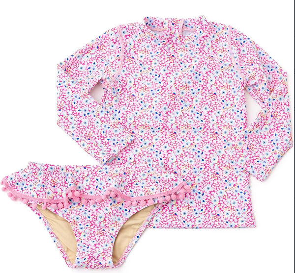 2 Piece Set- Electric Ditsy Floral