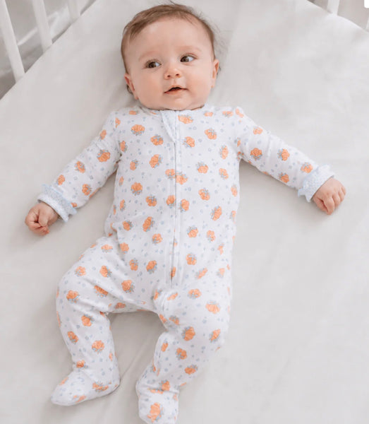 Prettiest in the Patch Ruffle Footie