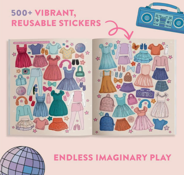 Sticker Storybook Dance Recital