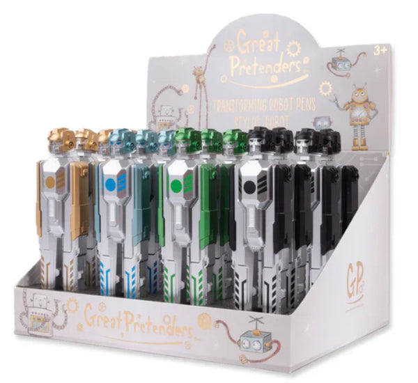 Transforming Robot Pens -Assorted