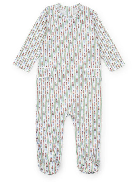 Preston Romper - Nutcracker Stripe (3-6M)