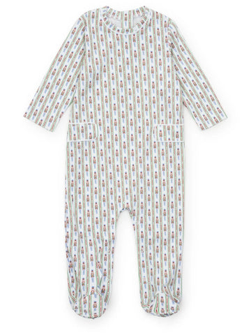 Preston Romper - Nutcracker Stripe
