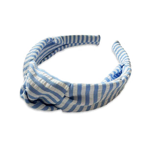 Palm Spring Stripe Blue Headband