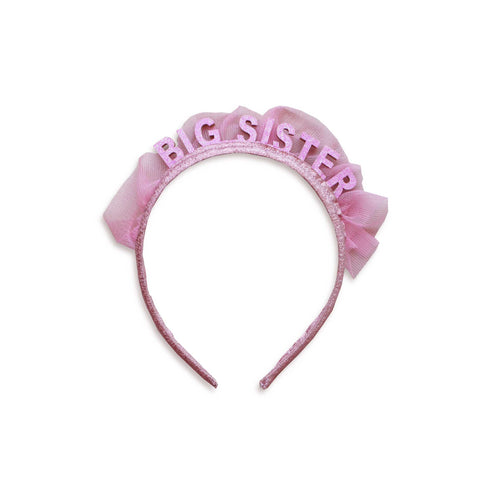 Big Sister Headband - Pink