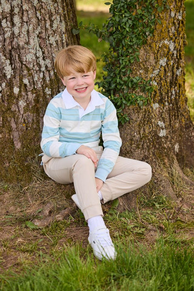 Rugby Polo - Fondren Stripe