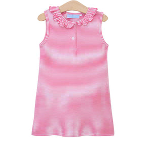 Nora Dress-Pink Stripe