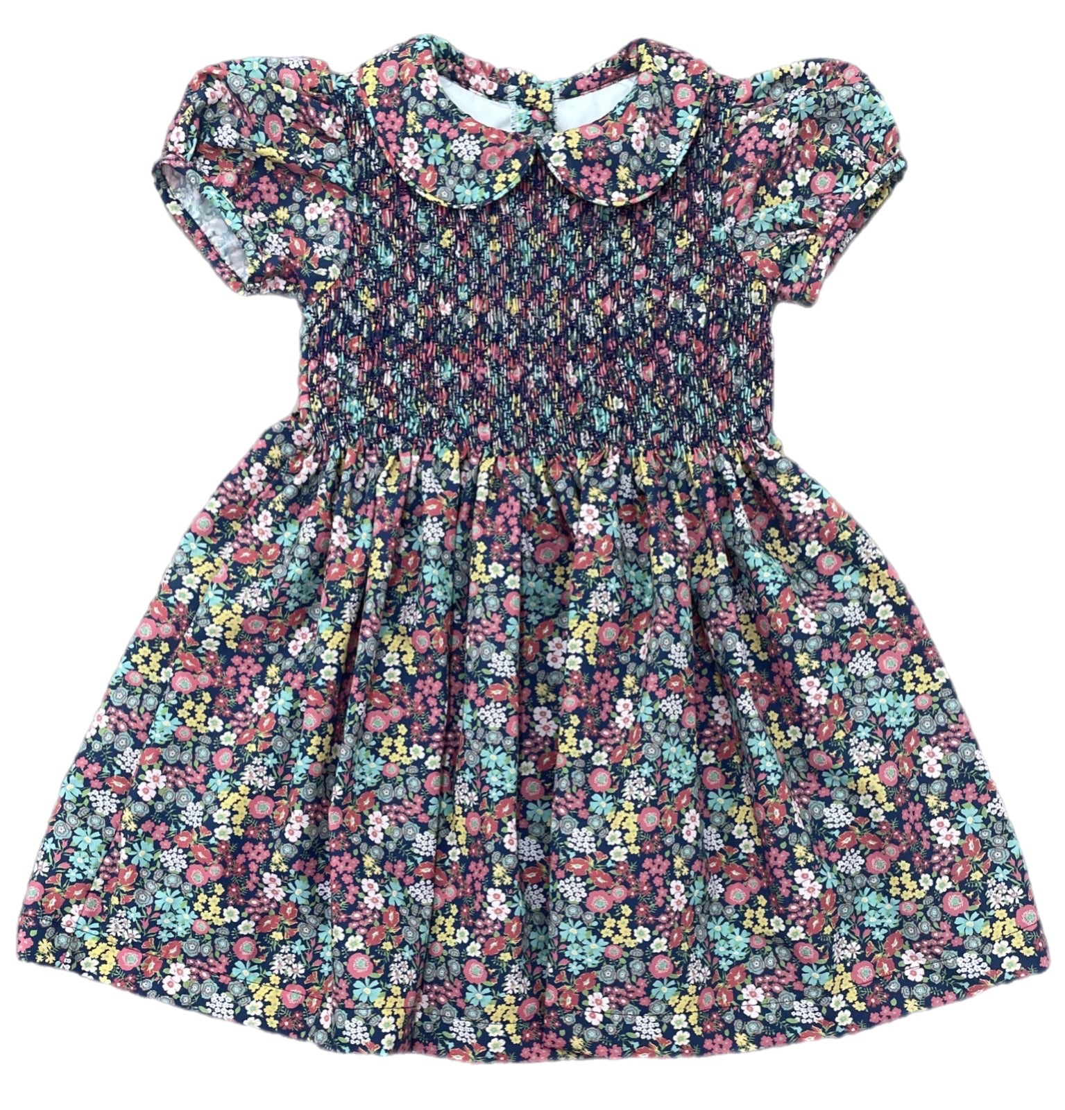 Everly Smocked Floral Dress