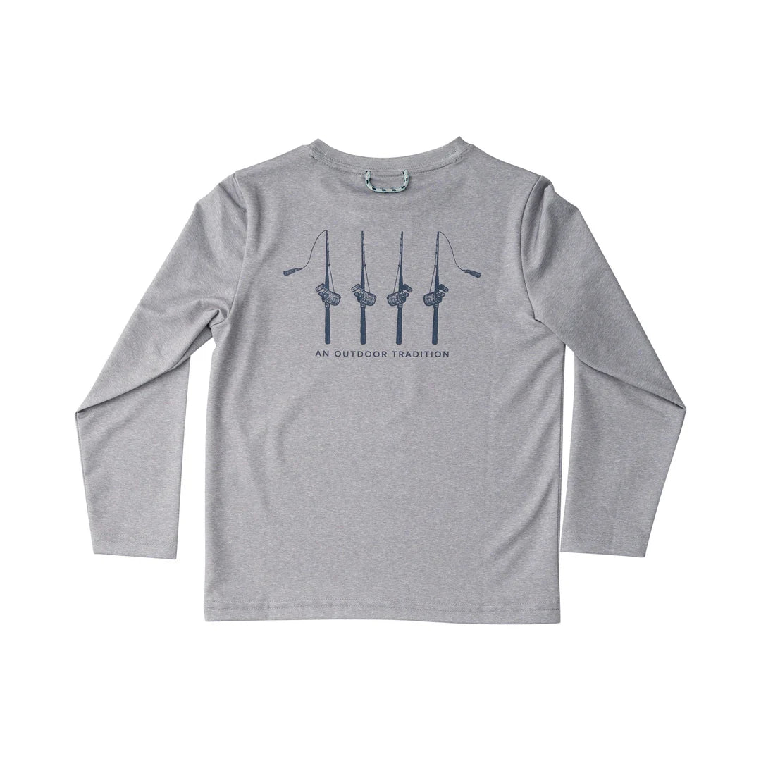 Pro Performance L/S T-shirt- Heather Gray