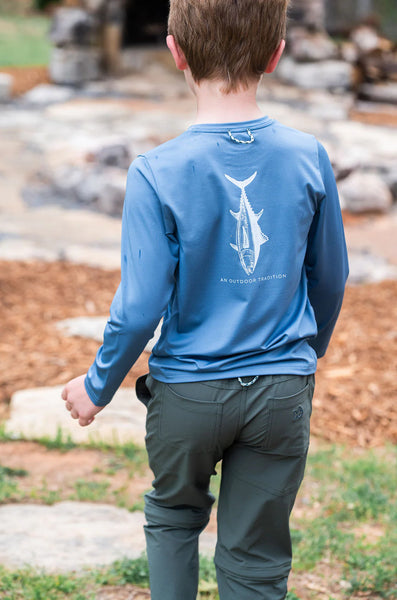 Pro Performance L/S T-shirt- Copen Blue