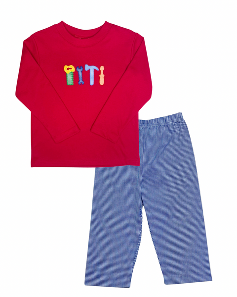 Tools Gingham Pant Set