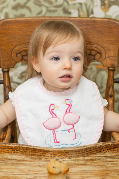 Flamingo Bib