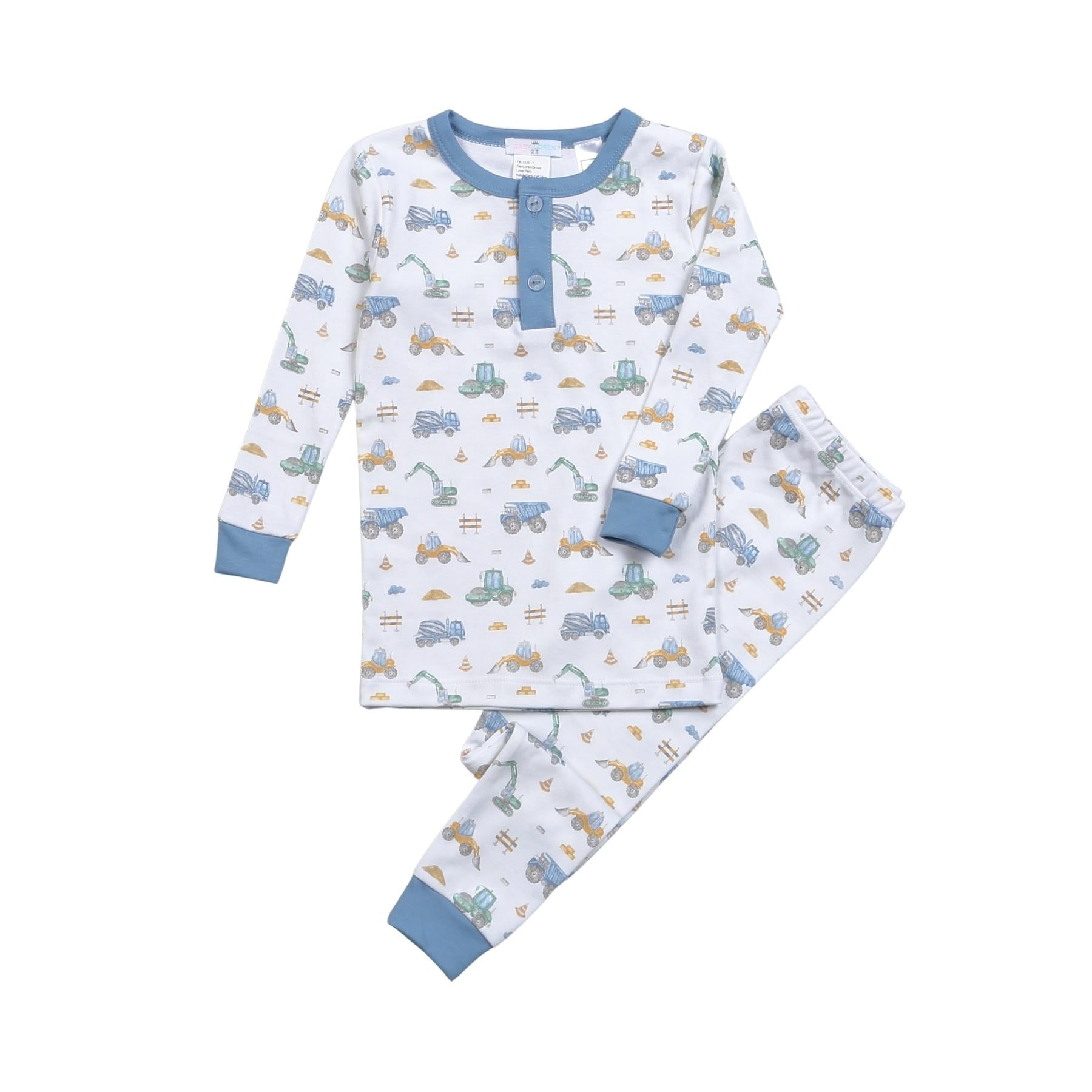 Construction Site Pajama Set