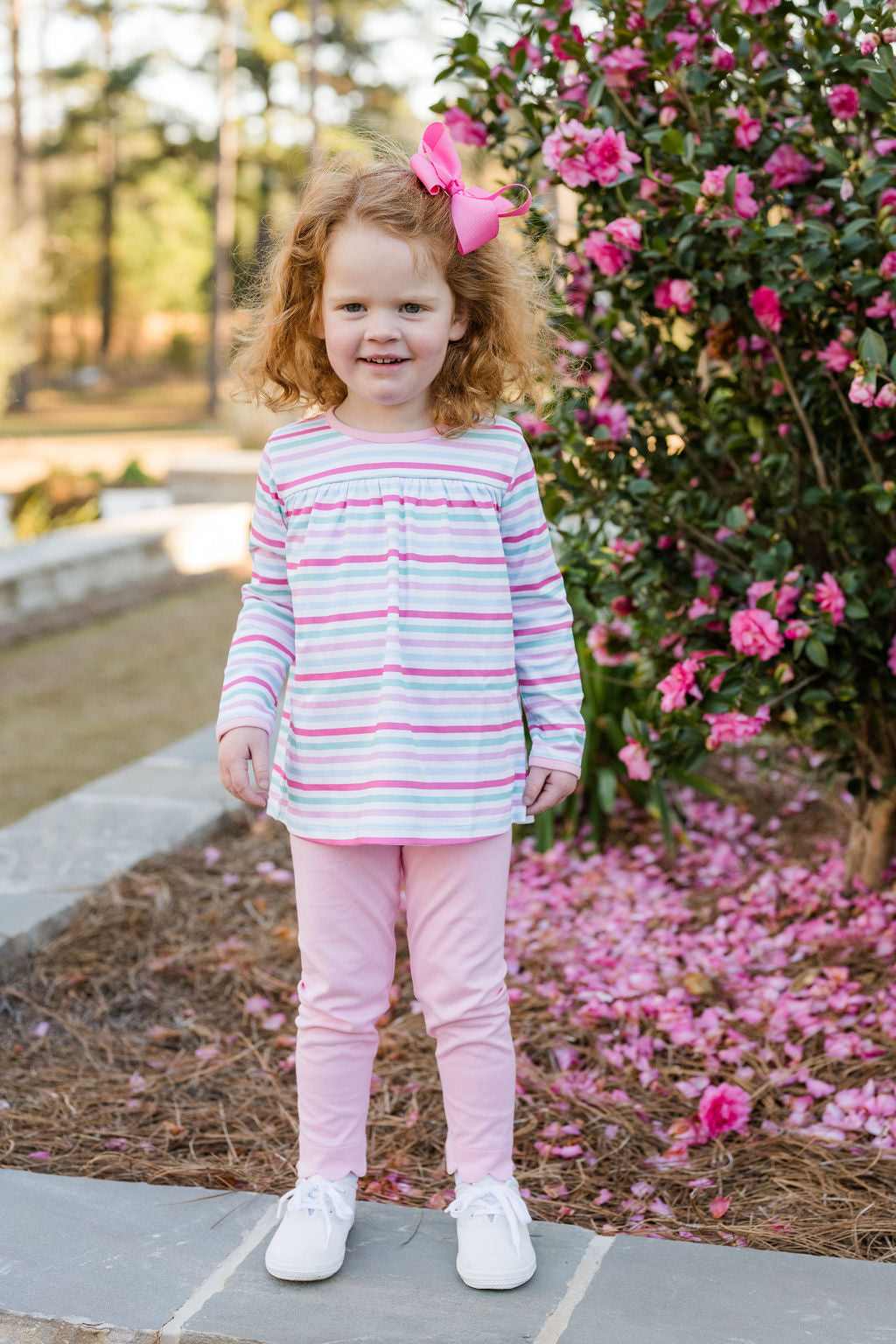 Isla Top in Stripe Knit