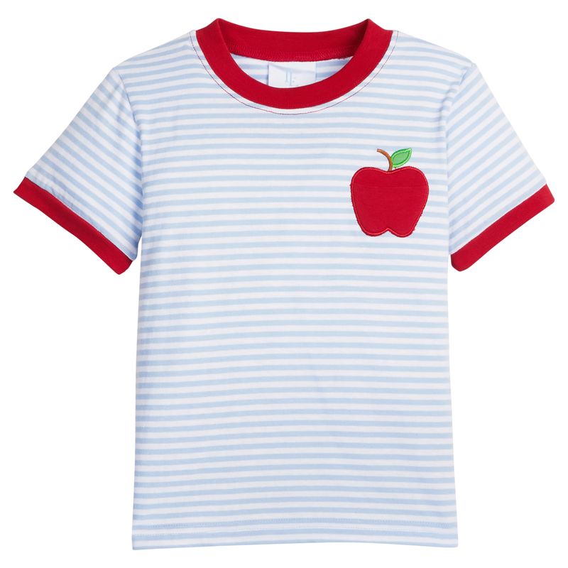 Applique Pocket T-Shirt with Apple