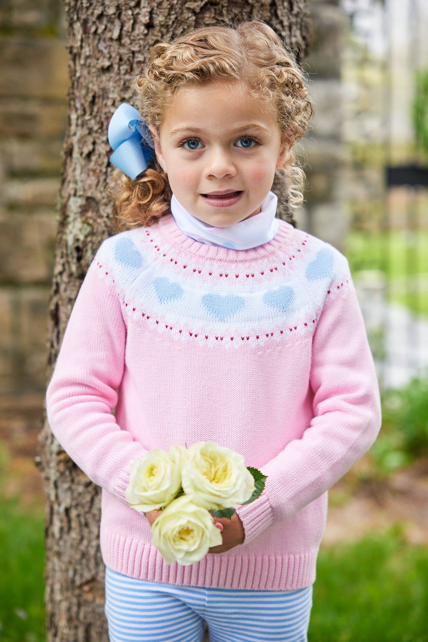 Hearts Fair Isle Sweater