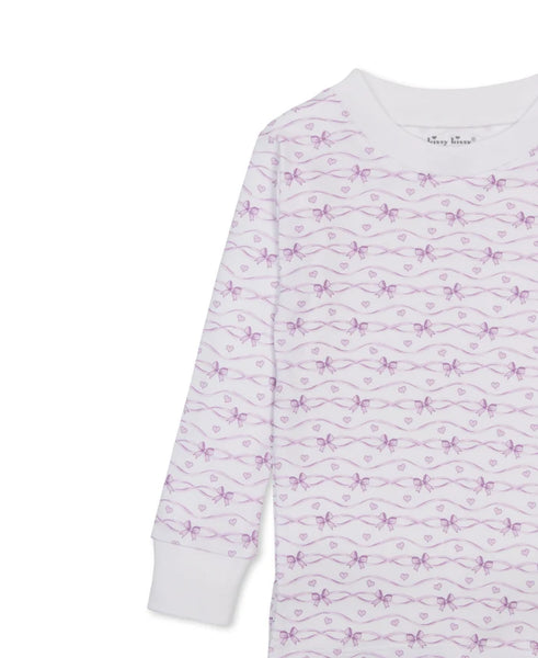 Baby Bows Lilac Toddler PJ Set