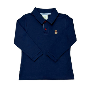 Labrador Navy Knit Polo