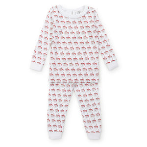 Ava Pajama Set- Hot Cocoa Santa