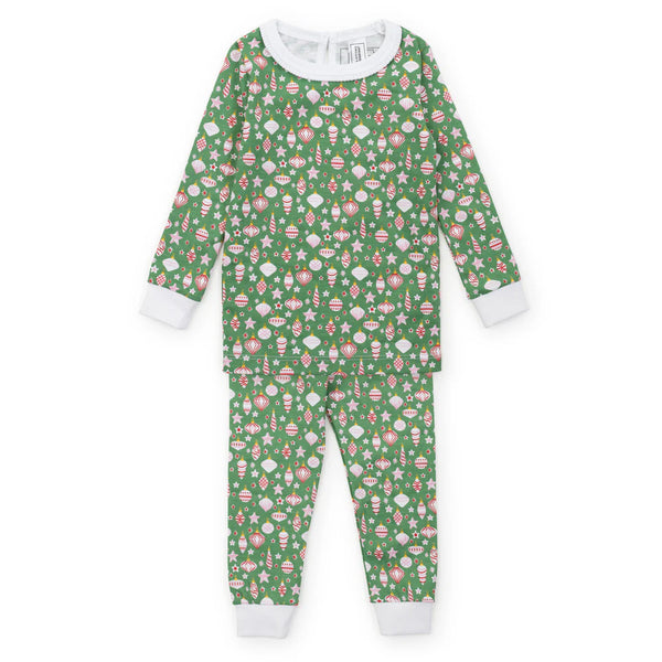 Ava Pajama Set- Retro Ornaments