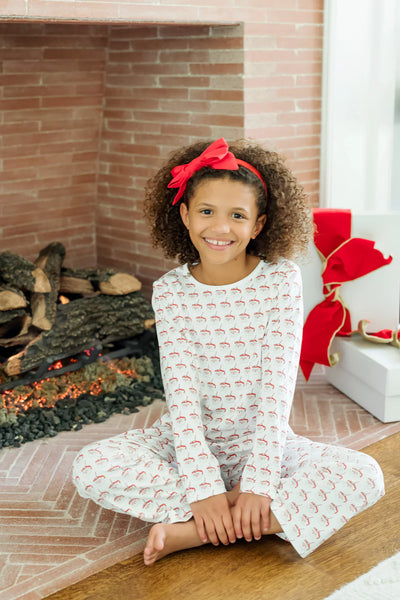 Millie Pant Set - Hot Cocoa Santa