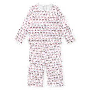 Millie Pant Set - Hot Cocoa Santa