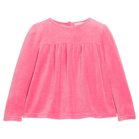 Lisle Top - Tulip Velour