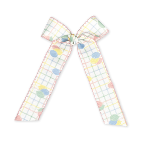 Long Tail Bow - Party Time Plaid