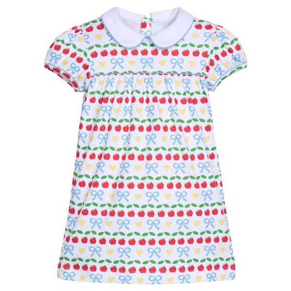 Short Sleeve Evelyn Dress - Apples Days