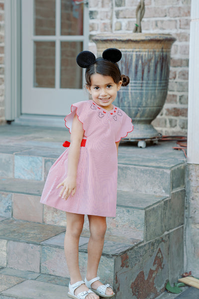 Mouse Ears Red Dress