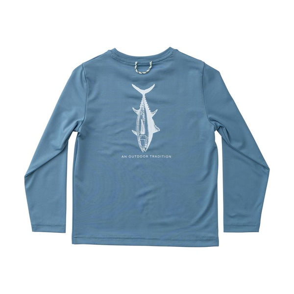 Pro Performance L/S T-shirt- Copen Blue