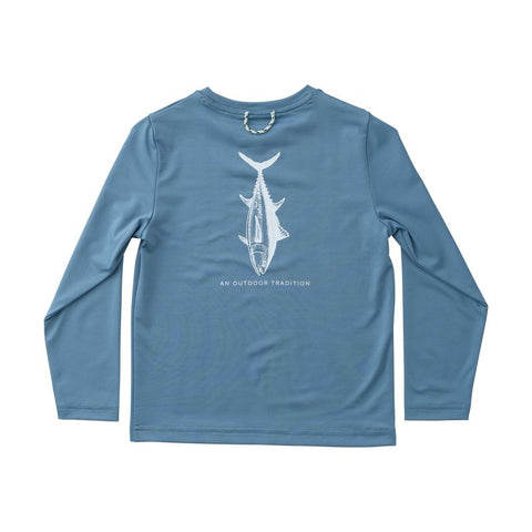 Pro Performance L/S T-shirt- Copen Blue