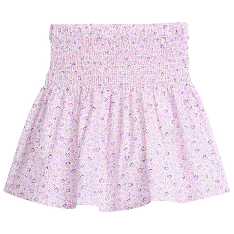 Circle Skirt- Purple Daisy
