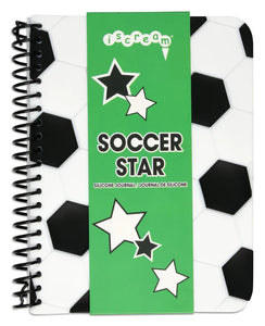 Soccer Star Silicone Journal