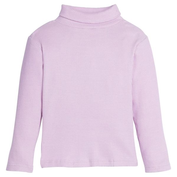 Ribbed Turtleneck- Lilac